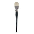 thumbnail image 1 of Creative Mark Imperial Professional Chungking Hog Bristle Brush - Filbert # 24, Handmade Long Handle Oil Paint Brushes for Artists, Nickel-Plated Brass Ferrules, Stiff Yet Soft Natural Bristles, 1 of 7