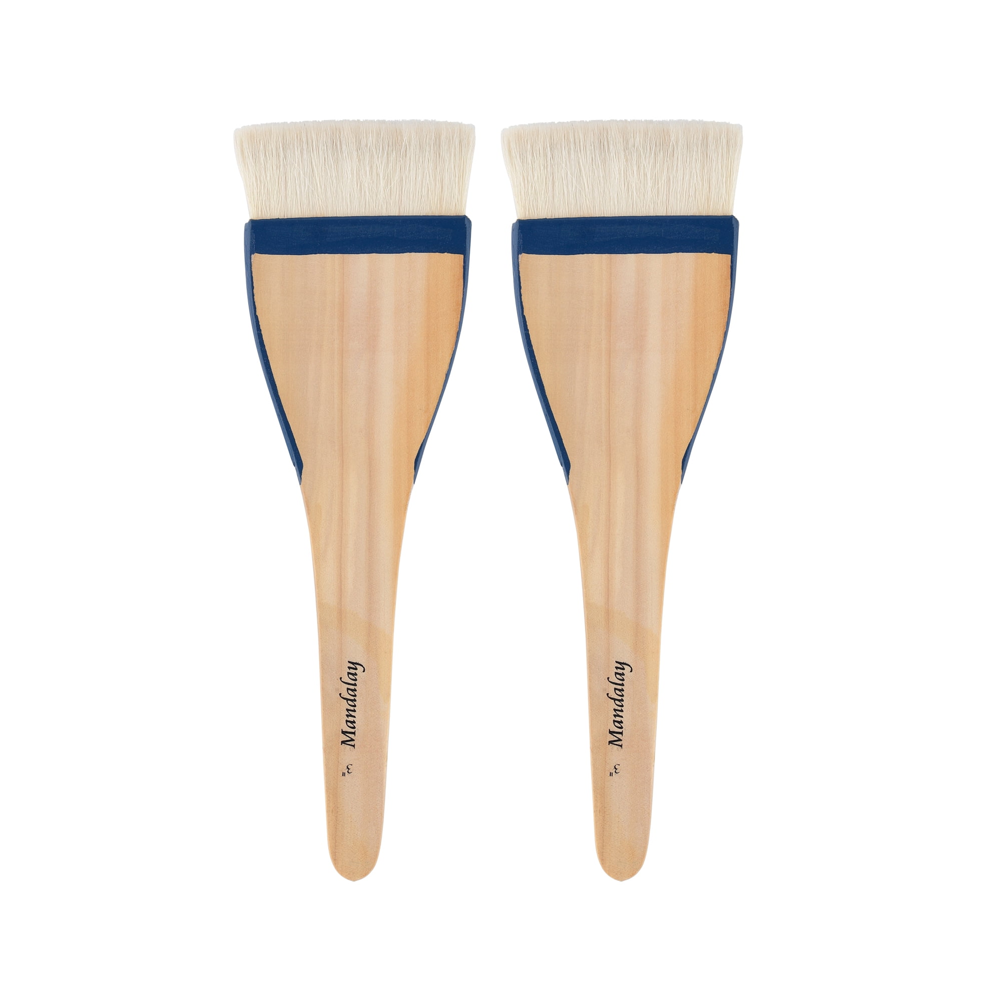 Creative Mark Mandalay Artist Goat Hair Hake Brush, Super Soft Hair for