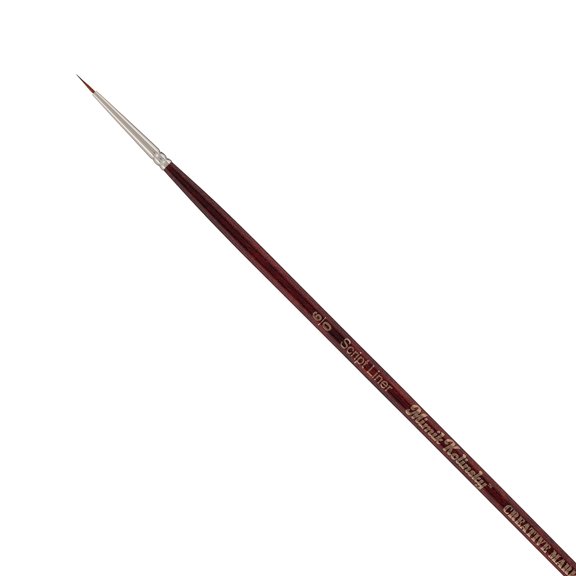 Creative Mark Mimik Kolinsky Watercolor Brush - # 6x0 Script Liner - Long Handle Synthetic Paint Brush - Handmade in Germany - Synthetic Sable Paint Brushes for Professional Artists - Animal-Friendly