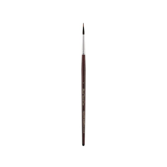 Creative Mark Mimik Reservoir Synthetic Liner Brushes - Wet Media Reservoir Brush for Holding Paint, Acrylics, Watercolors, Animal-Friendly Artists, & More! - Size #4