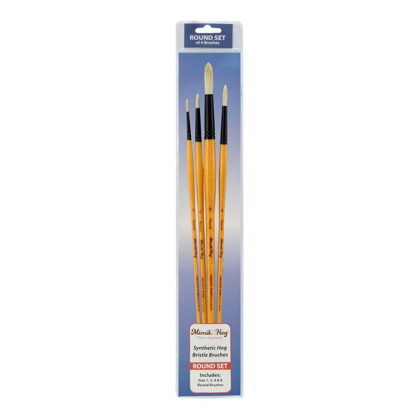 Creative Mark FX Special Effects Paint Brush Set Unique Ribbon, Multi-Line,  Angular Dabber Style Professional Artist Paintbrushes for Watercolor,  Thinned Acrylics & Oil Paint - Set of 10 