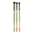 thumbnail image 1 of Creative Mark Pastel Smoothies Soft | Set of 3 - Paintbrush for Pastel Blending Bristle & Nylon Hair for Blending on Rough Surfaces Short Handle Lacquered Wood Handles, 1 of 6