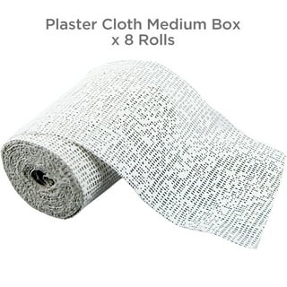 Plaster Cloth Roll for Belly Casting, Mask Making, Paper Mache Paste  Sculptures, Arts and Crafts (12 in x 50 ft, Large)