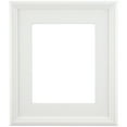 thumbnail image 1 of Creative Mark Plein Air Style Frame, White, 16x20" - 2.75" Wide Moulding with 1/2" Rabbet Depth, Open Back W/O Glazing, Museum Quality, For Art Panels, Stretched Canvas, Pictures & More, 1 of 7