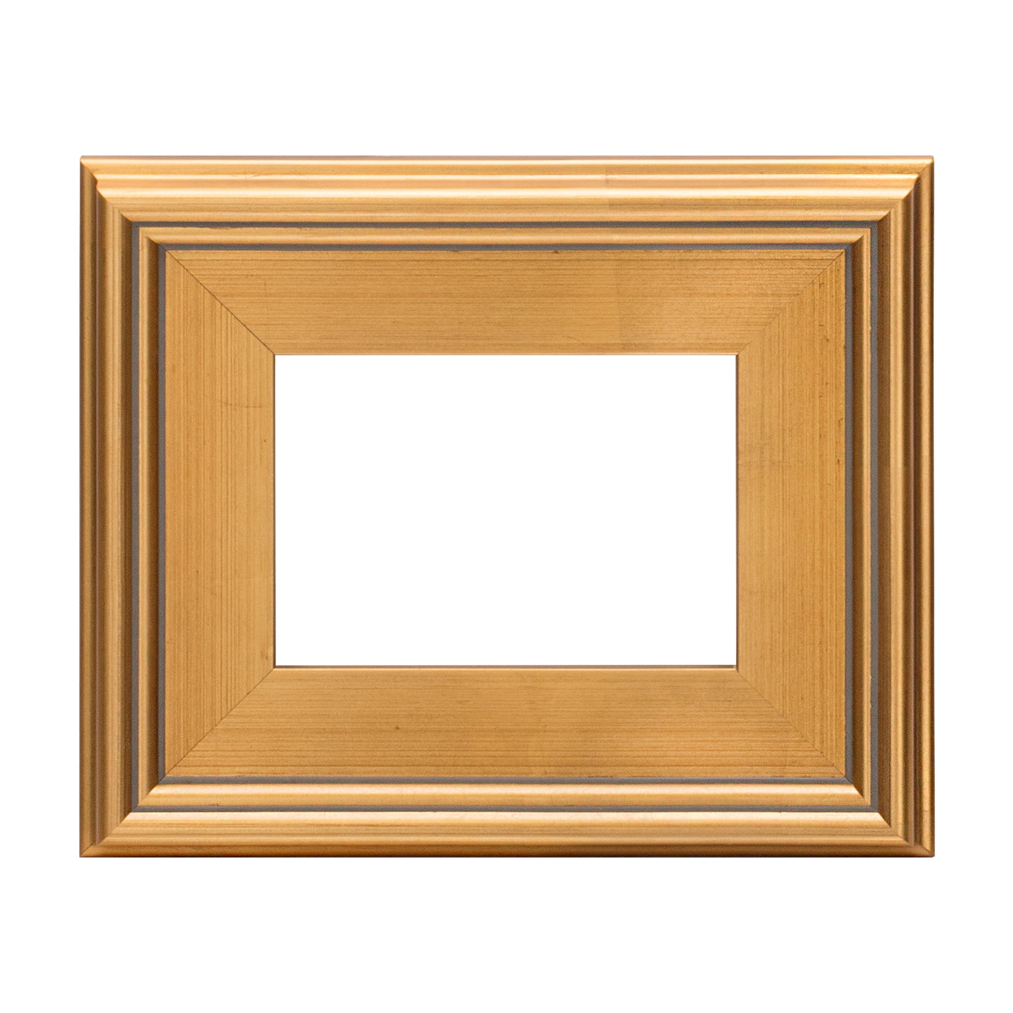 Creative Mark Plein Air Style Frame, Hand Leafed Gold, 5x7" - 2.75 ...