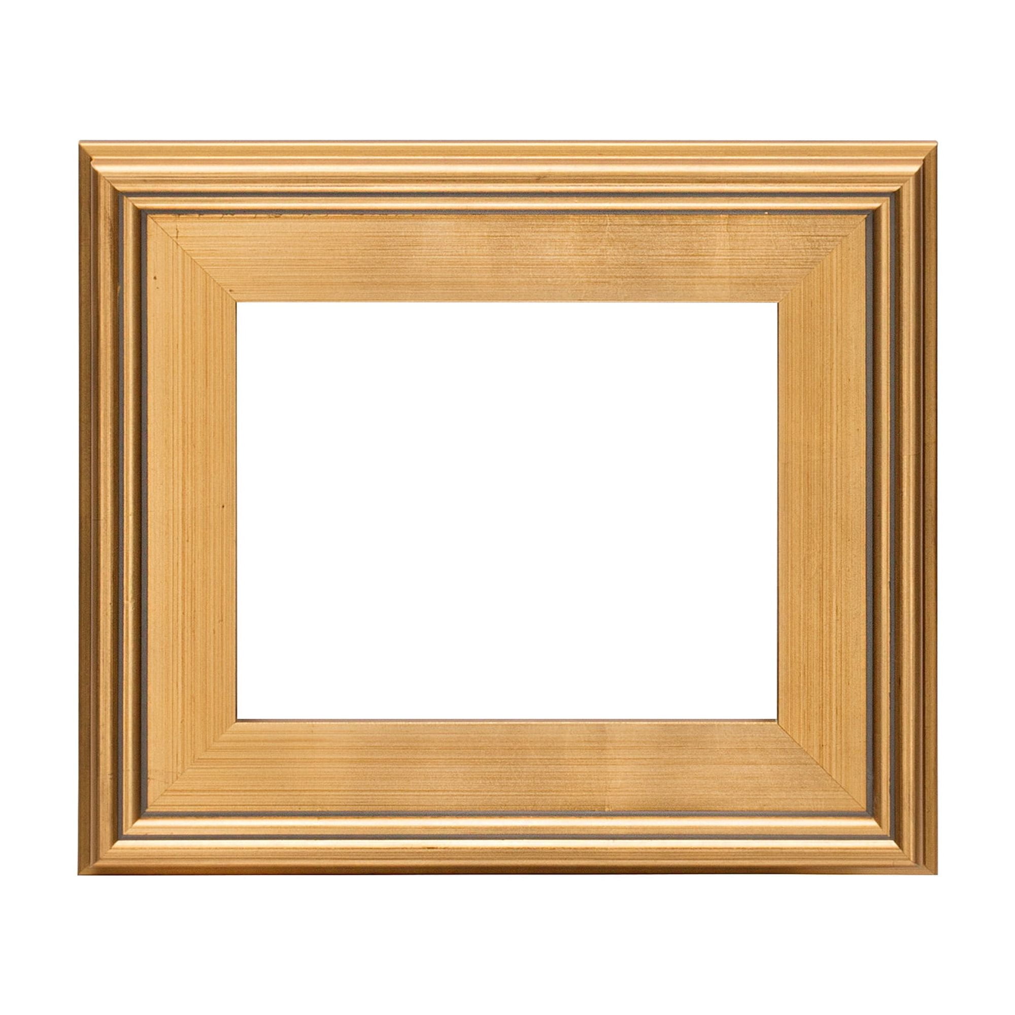 Creative Mark Plein Air 8x10 Golden Wooden Picture Frame for Artwork ...