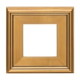 thumbnail image 1 of Creative Mark Plein Air Style Frame, Hand Leafed Gold, 8x8" - 2.75" Wide Moulding with 1/2" Rabbet Depth, Open Back W/O Glazing, Museum Quality, For Art Panels, Stretched Canvas, Pictures & More, 1 of 7