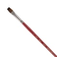 thumbnail image 1 of Creative Mark Staccato Artist Paintbrush - Bright Size 6 - Synthetic Long Handled Brushes For Acrylic Paints, Handmade and Full Bodied With Springy Response, 1 of 7
