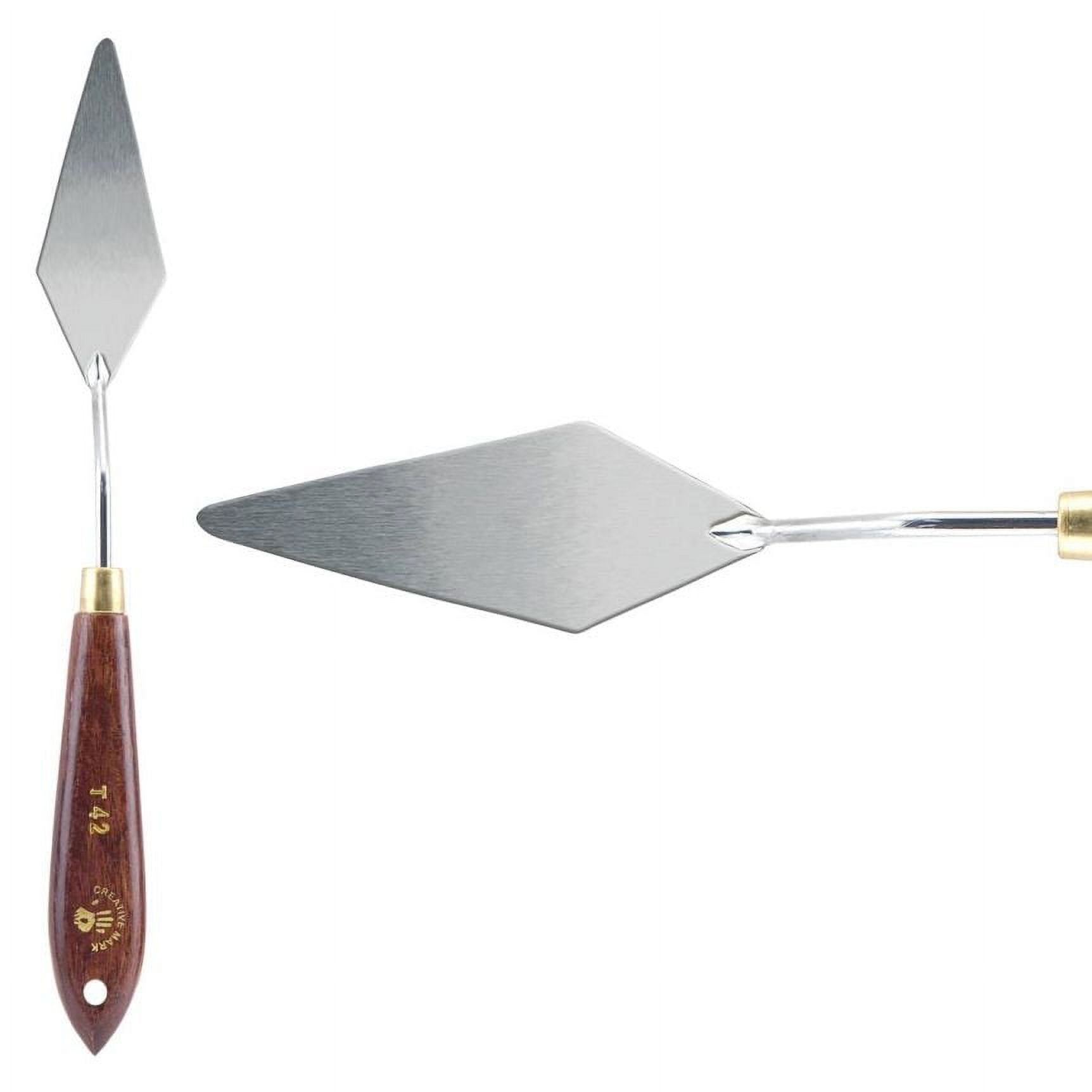 Stainless Steel Palette Knife Oil Painting Shovel Baking Pastry Tools  Kitchen Utensils Fudge Cream Mixing Spatula 