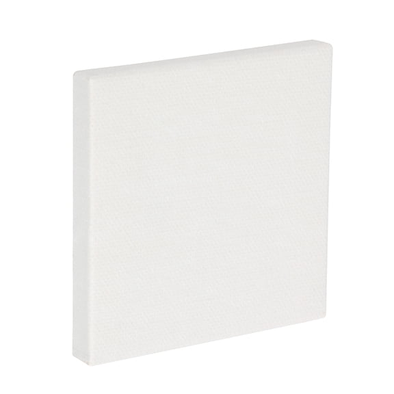 Creative Mark Ultra Mini Magnetic Cotton Canvas, Pack of 2, 3x3" Mini Canvas for Painting with Built in Magnets for Fridge Whiteboard Studio Display; Acrylic Primed For Oil or Acrylic Paint