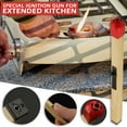 thumbnail image 1 of Creative Matchstick Lighter - Direct Injection Flameproof Lighter for Outdoor Barbecue, Kitchen Baking & Camping, Compact & Easy to Carry, 1 of 9