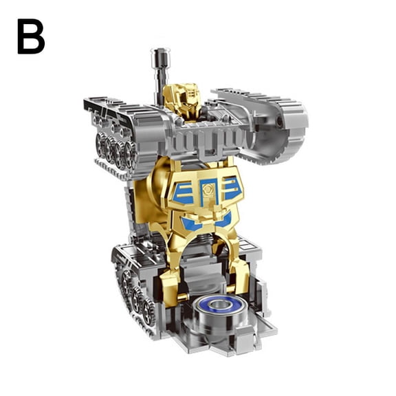 Creative Mech Fidget Spinner Simulated Tank Deformation Robot Adult Fidget