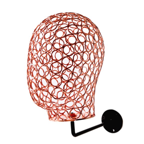 Creative Metal Mannequin Head Display Stand Mannequin Head Wigs Holder for Displaying Wigs Hats Caps and Headdress