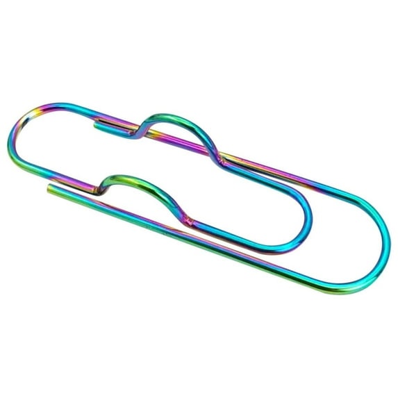 Creative Metal Pen Clip D, Creative Metal Pen Holder Hand Holder Card Folder Cartoon Pen Folder