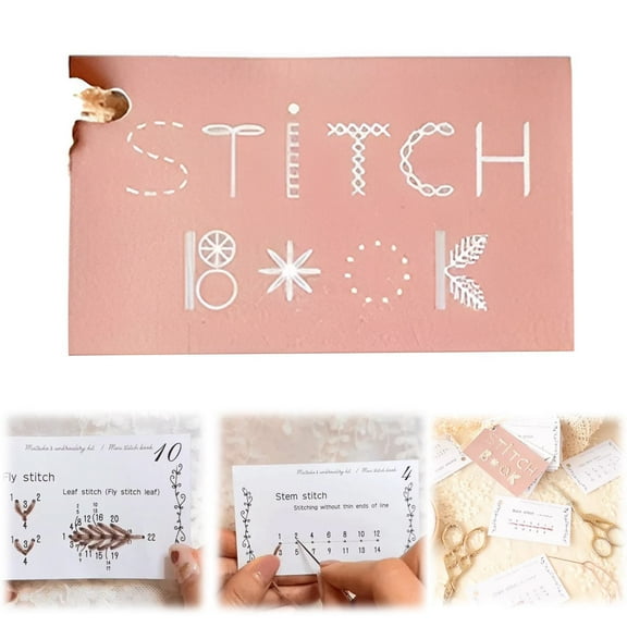 Creative Mini Sewing Book Your Sewing Skills DIY Creative Mini Sewing Card Set Learn A Variety Of Sewing Techniques For Embroidery And Sewing Enthusiasts