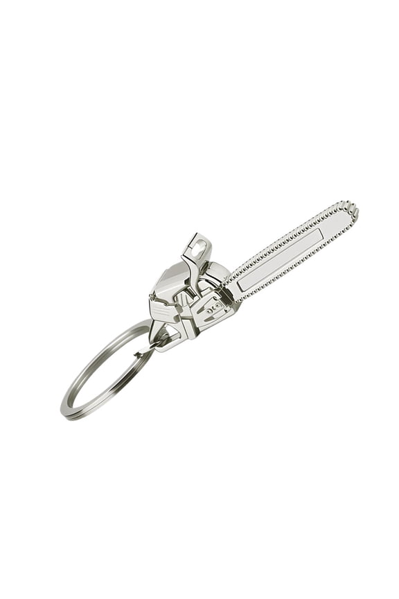 Creative Miniature Chainsaw Keyring Metal Sawing Machine Key Chain Unique Accessories For Backpack Or Car Decoration