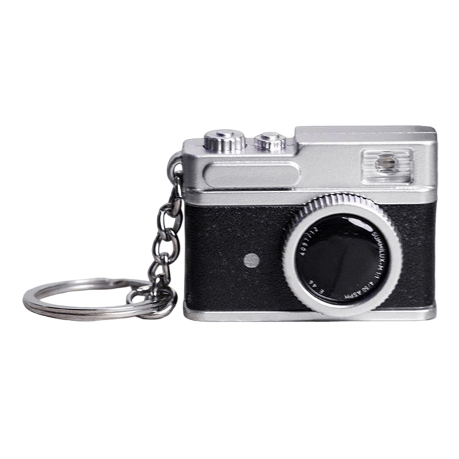 Creative Miniature DSLR Camera Glowing Keychain Featuring Flashing ...