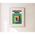 Creative Mode Print Colorful Retro Wall Art Inspiring Quotes For ...