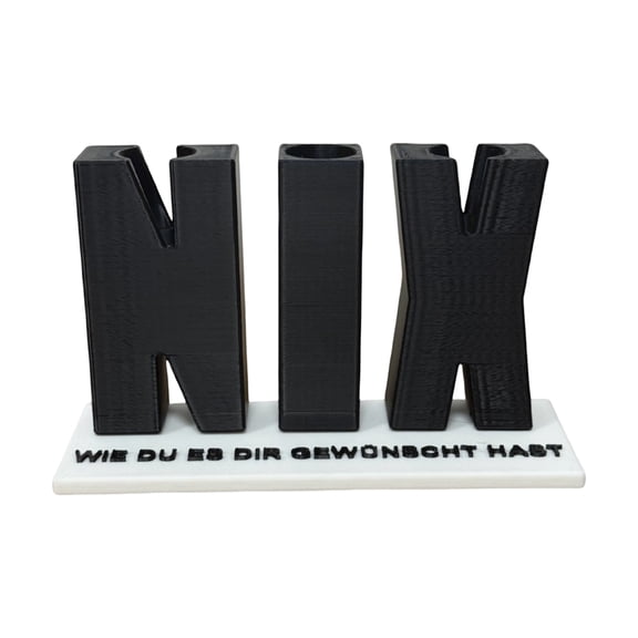 Creative Money Holiday Gift Desktop Plastic Ornament With Banknote Hole, Unique Cash Themed Decor for Office Desk, Home Shelf, Birthday Party Favors,Black