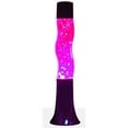 thumbnail image 1 of Creative Motion Groovy S-Shape Lamp, Glitter / Purple, Height: 16 " tall, Great for dorm, office, room, kids night light, party, 1 of 5