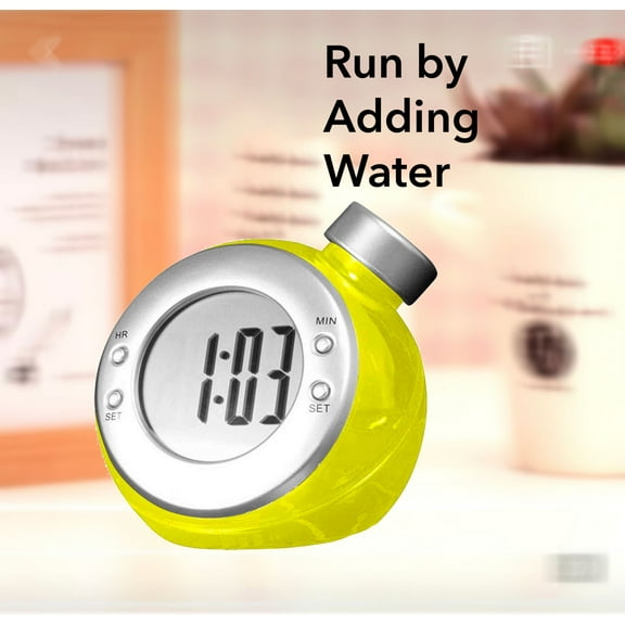 Hydro Clock (Yellow)