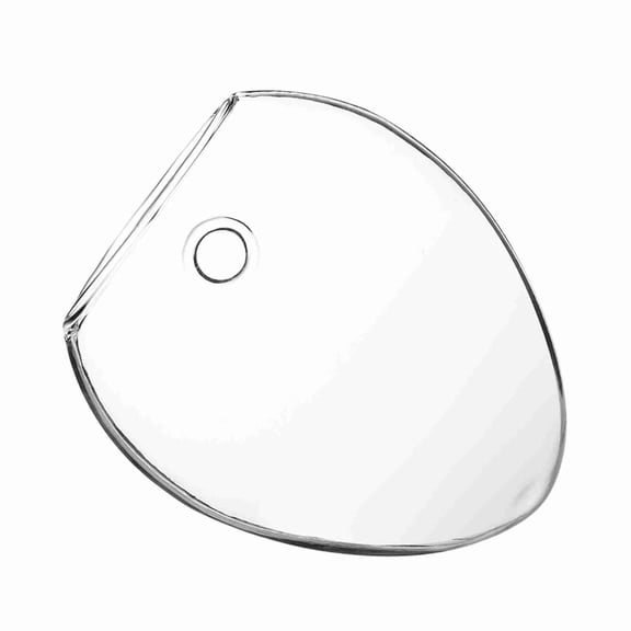 Creative Mouse Shaped Hanging Glass Vase Plant Pot Wall Mounted Hydroponic Aquarium Container for Tiny Foliage and Herbs, Clear Unique Botanical Indoor Planter Accent, 4.53 In / 11.5 Cm