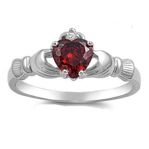 Copper Ring Heart Shape Gold Plated Inlay Gemstones Semiprecious Stones For Women Sizes 6 To 10 Elegant Gift For Her