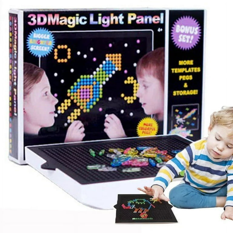 Light pegboard cheap toy