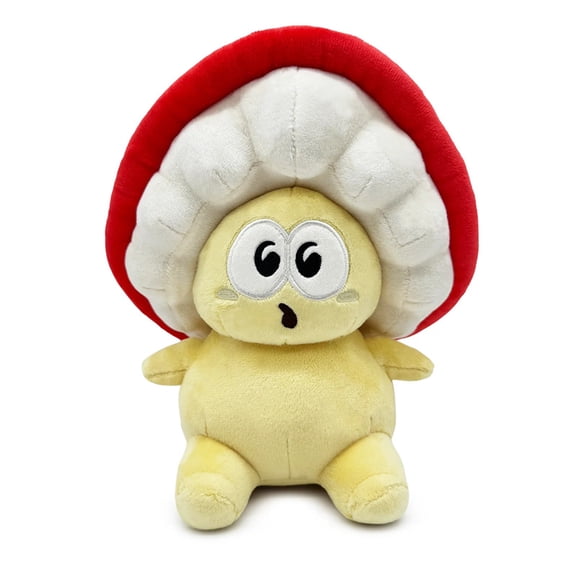 Creative Mushroom Plush Toy, Soft Cozy Stuffed Decorative Plush, Cute Novelty Collectible Plushie for All Ages, Fun Home Decor Pillow Gift for Birthdays & Holidays