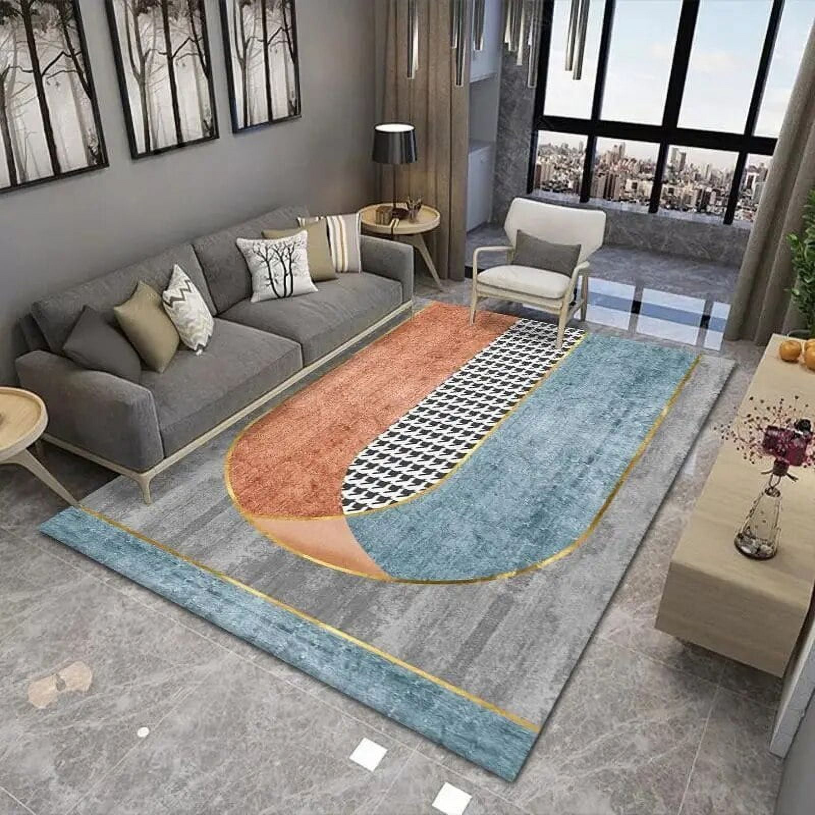 Creative Nordic Style Luxury Carpets for Living Room Home Decoration Creative Nordic Style Luxury Carpets for Living Room Home Decoration