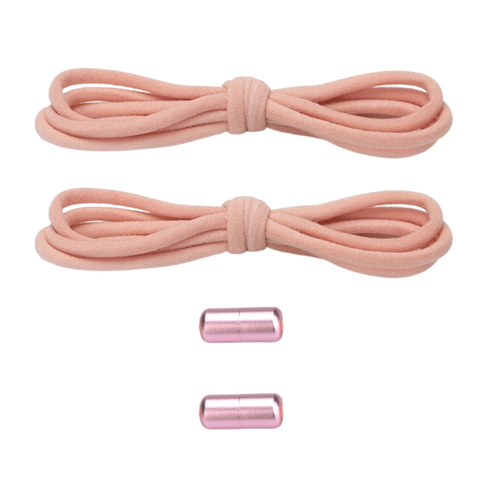 Creative Not Tie Elastic Shoelaces with Metal Aglets for Easy Slipping ...