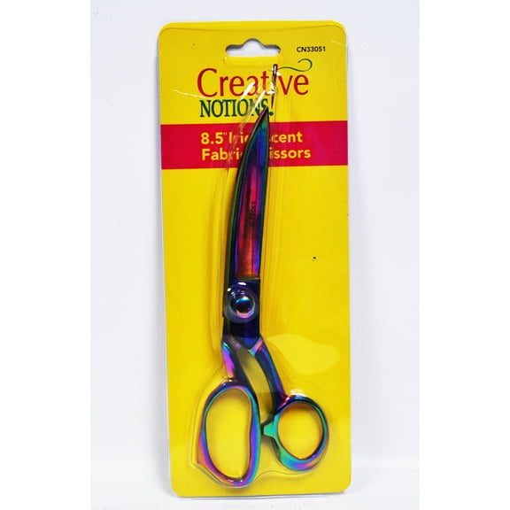 Creative Notions 8.5 Inch Iridescent Fabric Scissors