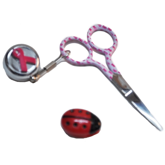 Creative Notions Pink Ribbon Scissor Set CNLB3