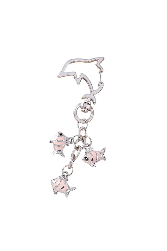 Creative Oceanics Animal Keychain Featuring Octopuses Fish Designs Symbolizing Good Luck and Prosperity for All Ages