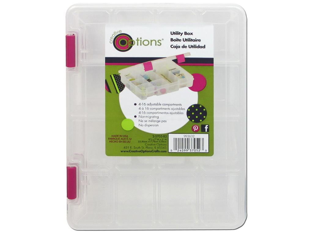 Creative Options Utility Box 16 Compartment - Walmart.com