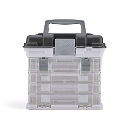 Creative Options White & Gray Small Rack Storage System, 1 Each, Size: 11 x 10 x 7.25 in