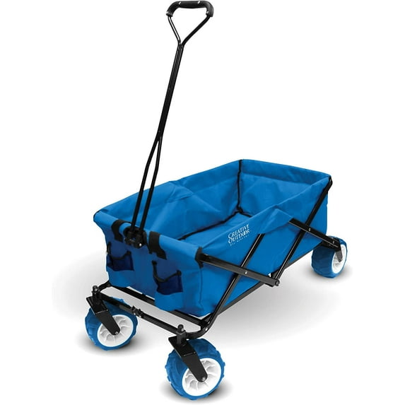 Creative Outdoor Original Folding Wagon All-Terrain Wheels