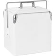 thumbnail image 1 of Creative Outdoor Retro Cooler 12-Qt Outdoor Vintage Cooler Ice Chest for Drinks, White, 1 of 9