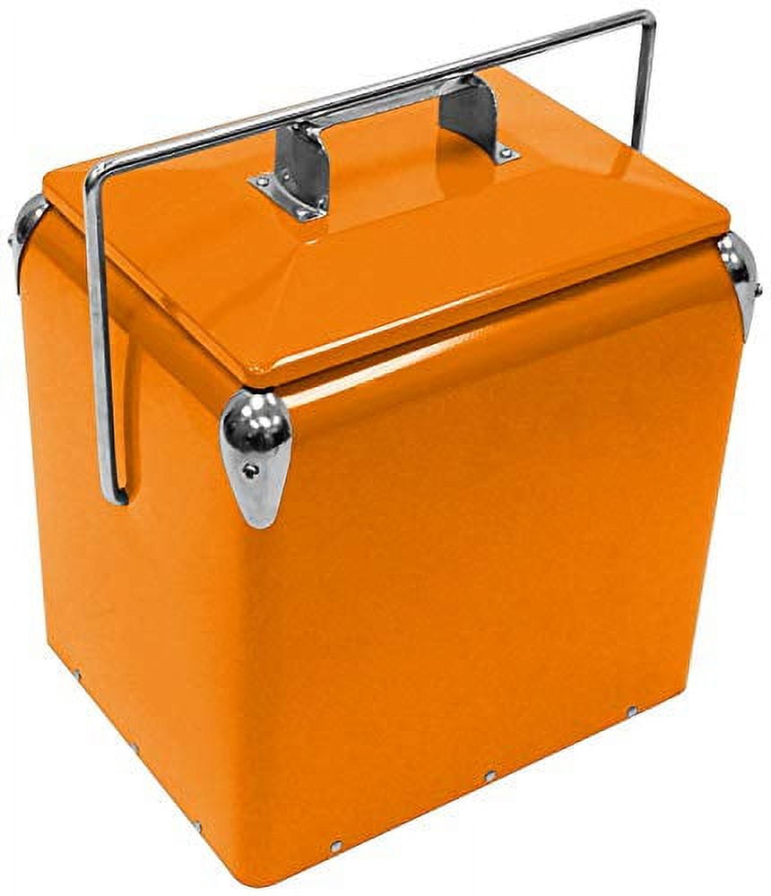 Creative Outdoors Products Retro Legacy Cooler 12 QT- Orange