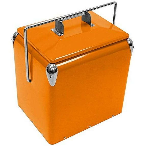 Creative Outdoors Products Retro Legacy Cooler 12 QT- Orange