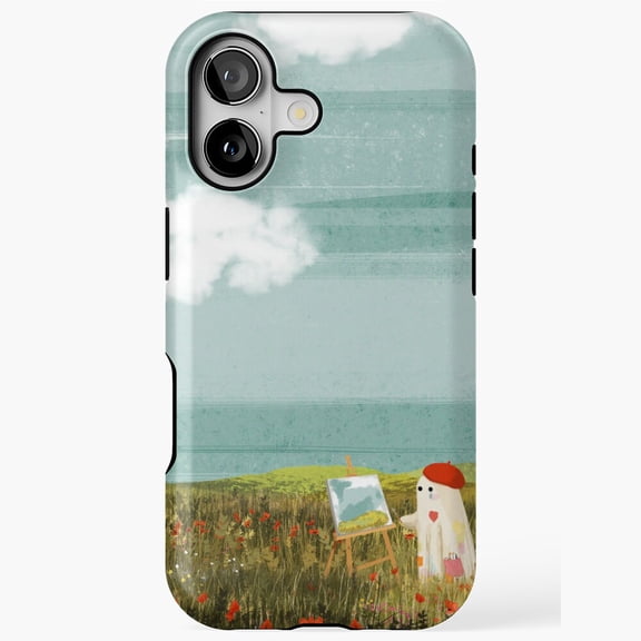 Creative Painter Art Design Case for iPhone 11 12 13 14 15 16 17 Pro Max