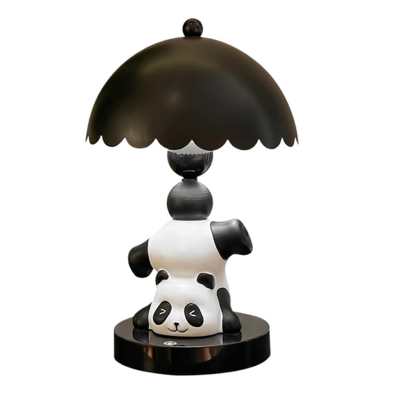 Creative Panda Table Lamp Decorative Modern Bedside Light for Living Room Bedroom Study Desk Home Office Lighting Fixture