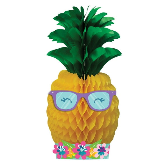Creative Party Honeycomb Pineapple Party Centerpiece