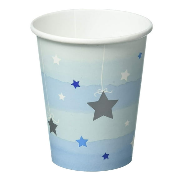 Creative Party One Little Star Paper 256ml Party Cups (Pack of 8)