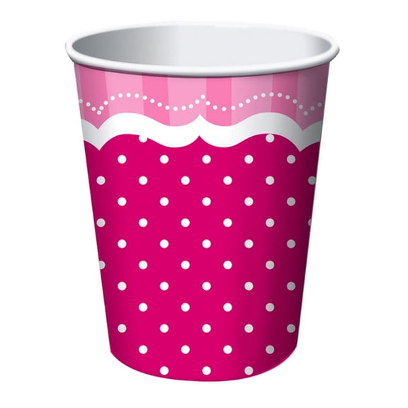 Creative Party Perfectly Pink Party Cups (Pack Of 8)