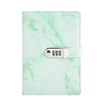 thumbnail image 1 of Creative Password Lock Journal Pu Leather Combination Lock Diary Digital Password Notebook Locking Journal Diary, 1 of 3