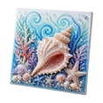 thumbnail image 1 of Creative Pearl Painting DIY Kit Ocean Theme, Marine Life Diamond Art Craft Set with Crystal Beads, DIY Wall Hanging Decor, Fun Handmade Hobby Activity,B, 1 of 9