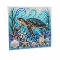 thumbnail image 1 of Creative Pearl Painting DIY Kit Ocean Theme, Marine Life Diamond Art Craft Set with Crystal Beads, DIY Wall Hanging Decor, Fun Handmade Hobby Activity,E, 1 of 9