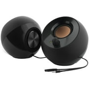 Creative Pebble 2.0 Speaker System - 4.40 W RMS - Black - 100 Hz to 17 kHz