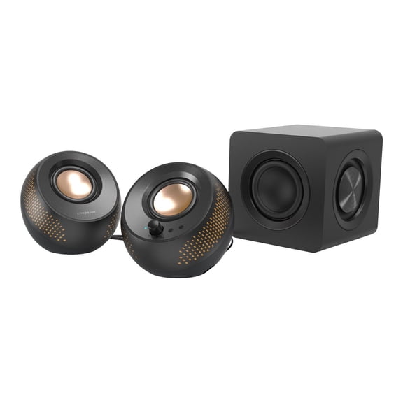 Creative Pebble X Plus 2.1 Bluetooth Speaker System 15 W RMS Black 51MF0495AA000